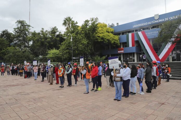 Se une UAQ a la conmemoración del Día Nacional de Protección Civil