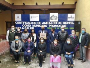 Amealco de Bonfil recibe certificación como Municipio Promotor de la Salud