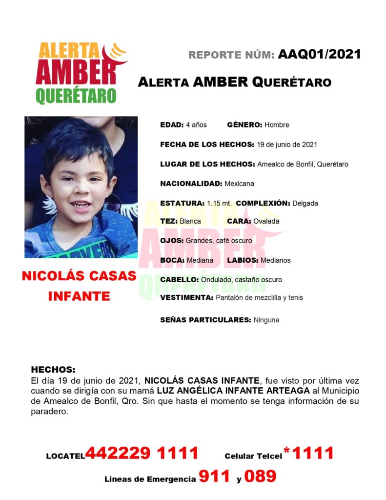 REACTIVACIÓN Alerta Amber