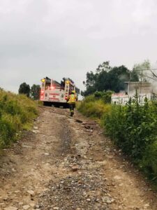 Bomberos de SJR sofoca incendio de casa habitación