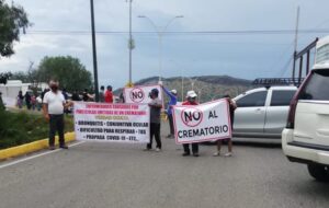 Bloquean vialidades para protestar contra crematorio