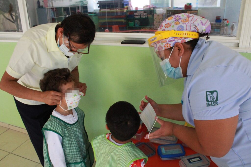 IMSS Covid Niños