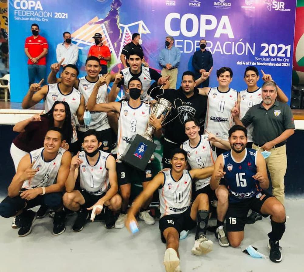 Culmina Copa Federación de Vóleibol 2021 en San Juan del Río