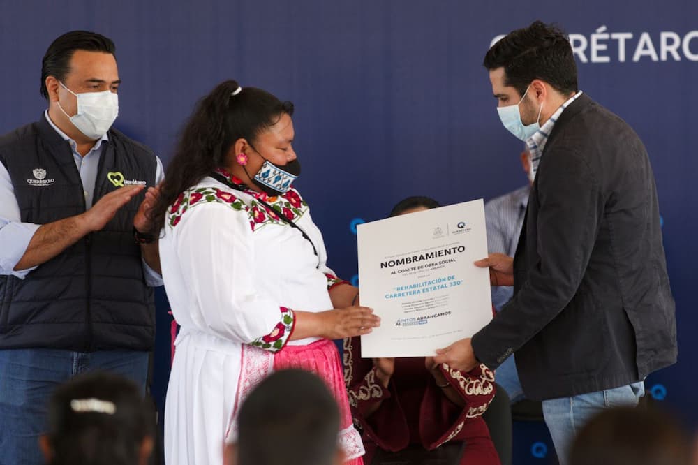 Invierte gobierno de Querétaro más de mil 219 mdp en obras sociales en los primeros 100 días