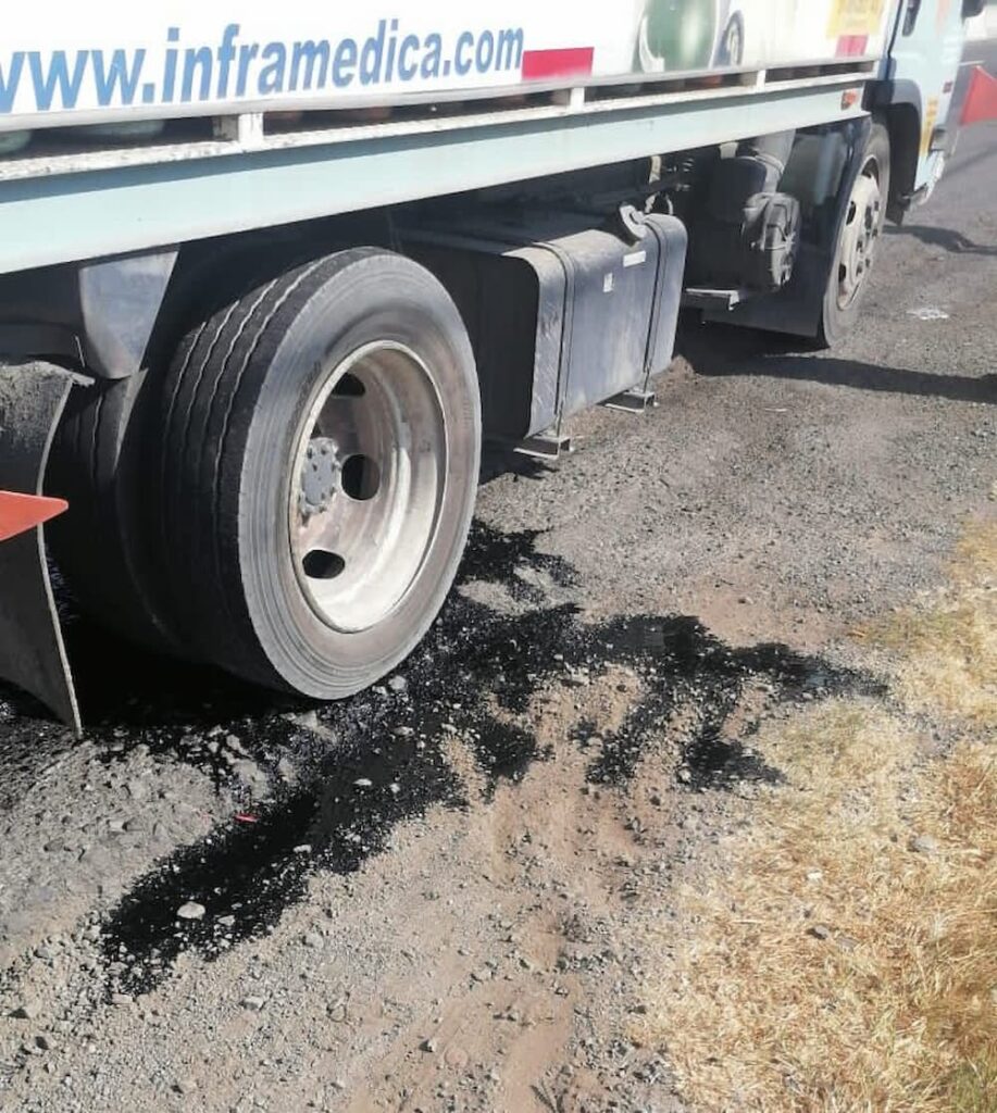 Conato de incendio de camión movilizó a cuerpos de emergencia, ocurrió en Paso de Mata