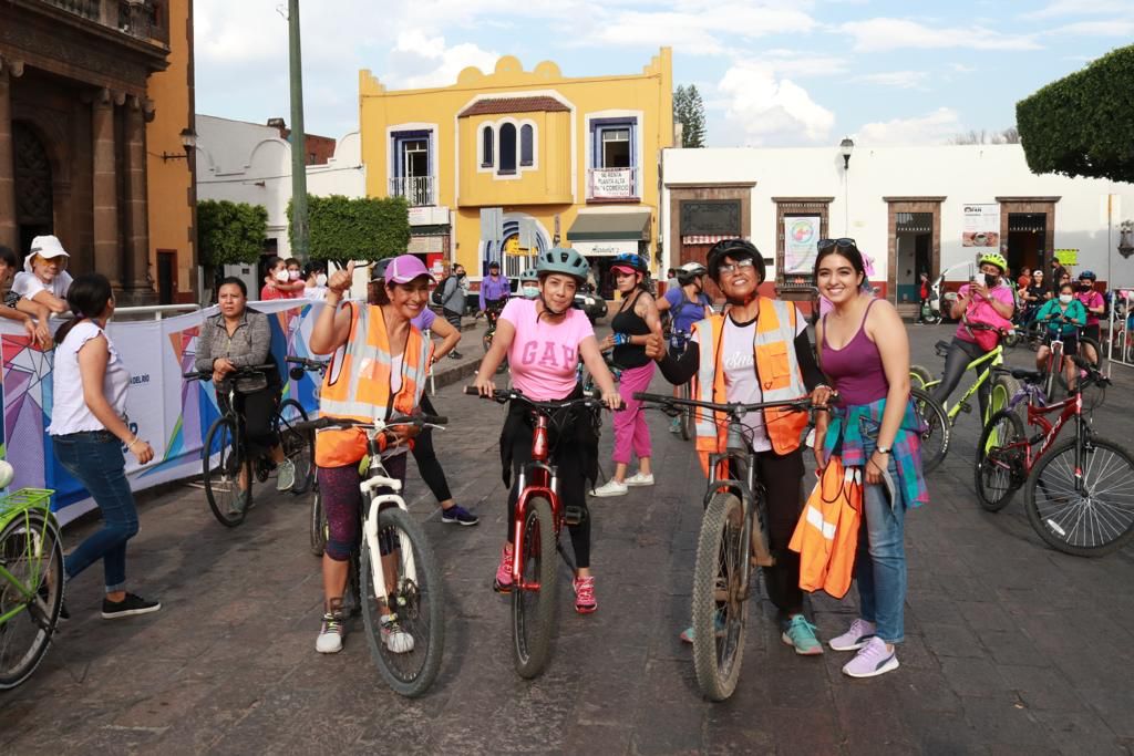 Realiza Dirección de la Juventud primera rodada “Cleta Violeta”