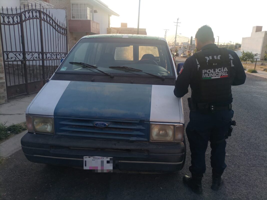 Recupera la Policía Municipal de SJR camioneta robada