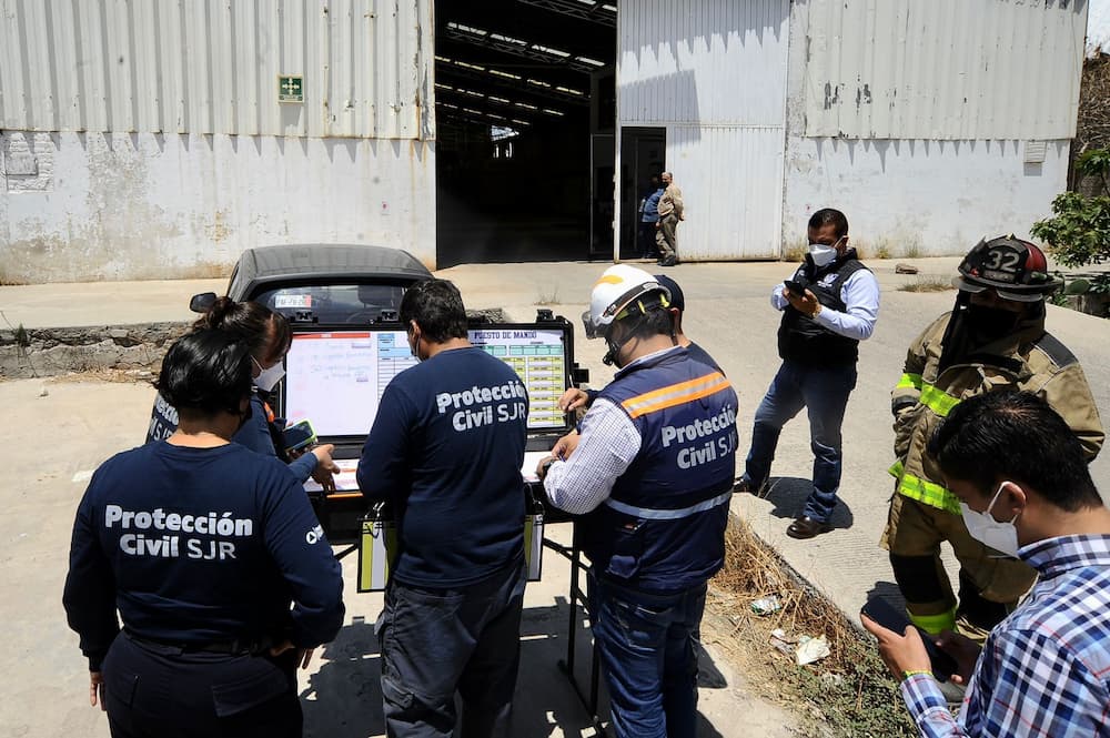 Clausuran bodega de químicos en Nuevo Parque Industrial de San Juan del Río