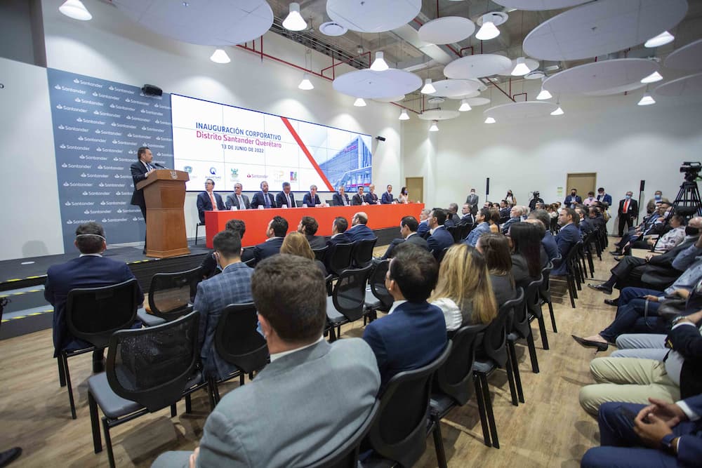 Santander amplía operaciones en Querétaro y genera más de 2 mil 600 empleos