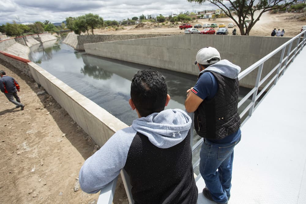 Invierte gobierno estatal 91.7 mdp en San Juan del Río para mitigación pluvial