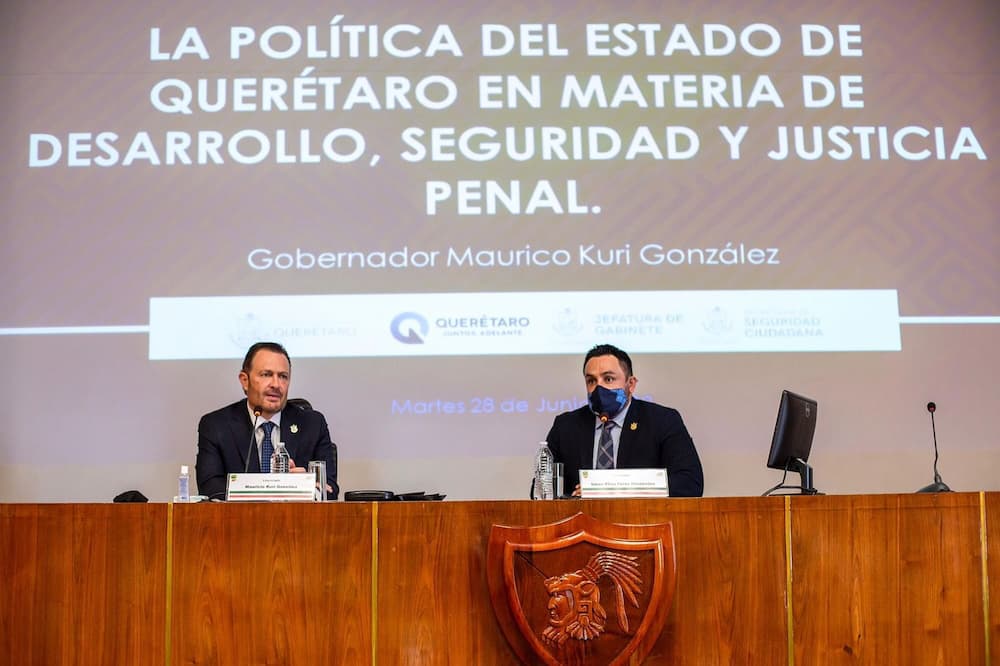 Querétaro expone estrategia de seguridad ante Escuela Nacional de Guerra