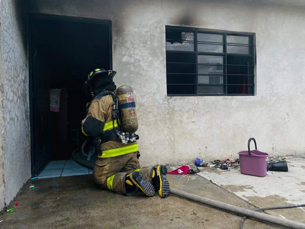 Incendio de casa habitación movilizó a los servicios de emergencia en El Rodeo, SJR