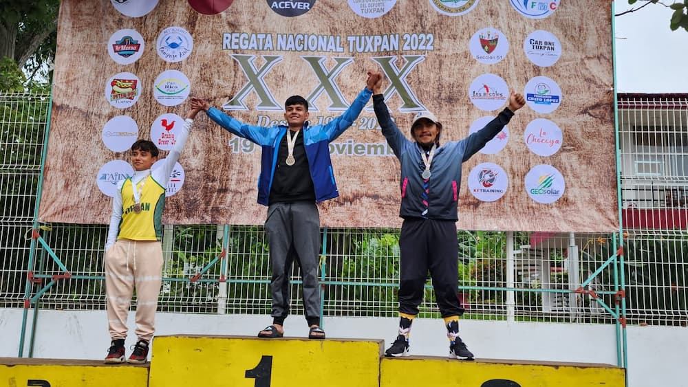 Canotaje queretano consigue resultado histórico en Regata Tuxpan 2022