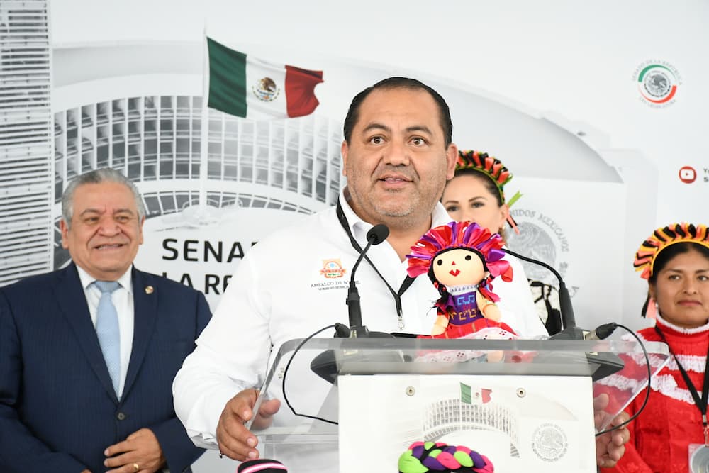 Desde el Senado de la República, el presidente municipal, René Mejía Montoya invita al 10º Festival Nacional de Muñecas Artesanales Amealco 2022.