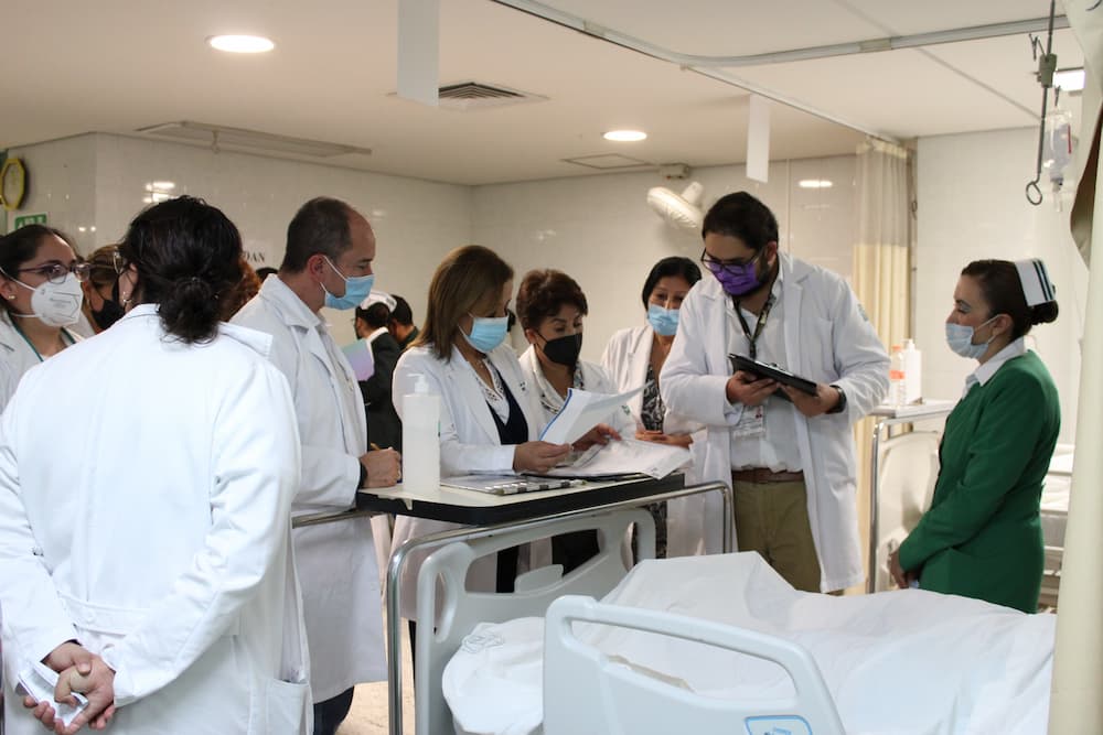 Supervisan autoridades del IMSS el Hospital General Zona No. 3 en San Juan del Río, Querétaro