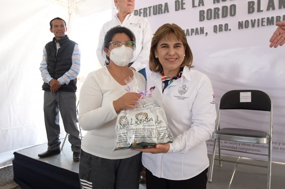 Tequisquiapan inauguró lechería Liconsa en Bordo Blanco