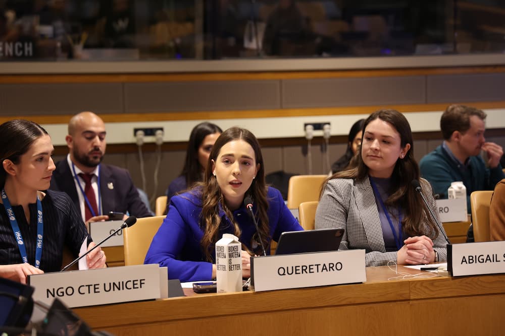 Titular de Sejuve Querétaro expone políticas públicas en Foro de la ONU en Nueva York