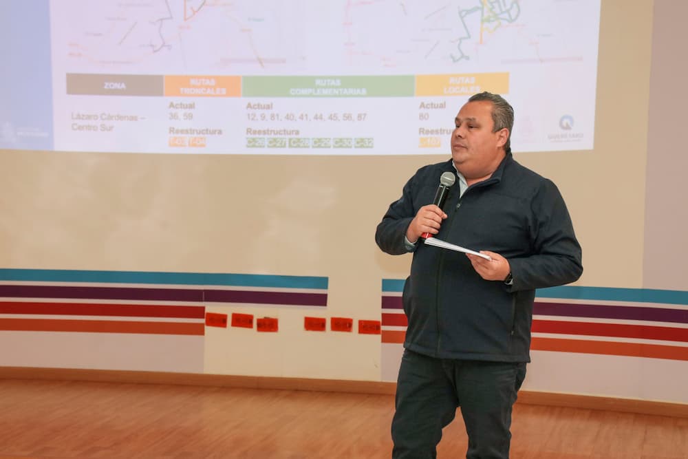 Anuncia AMEQ arranque de la tercera etapa de reingeniería de rutas