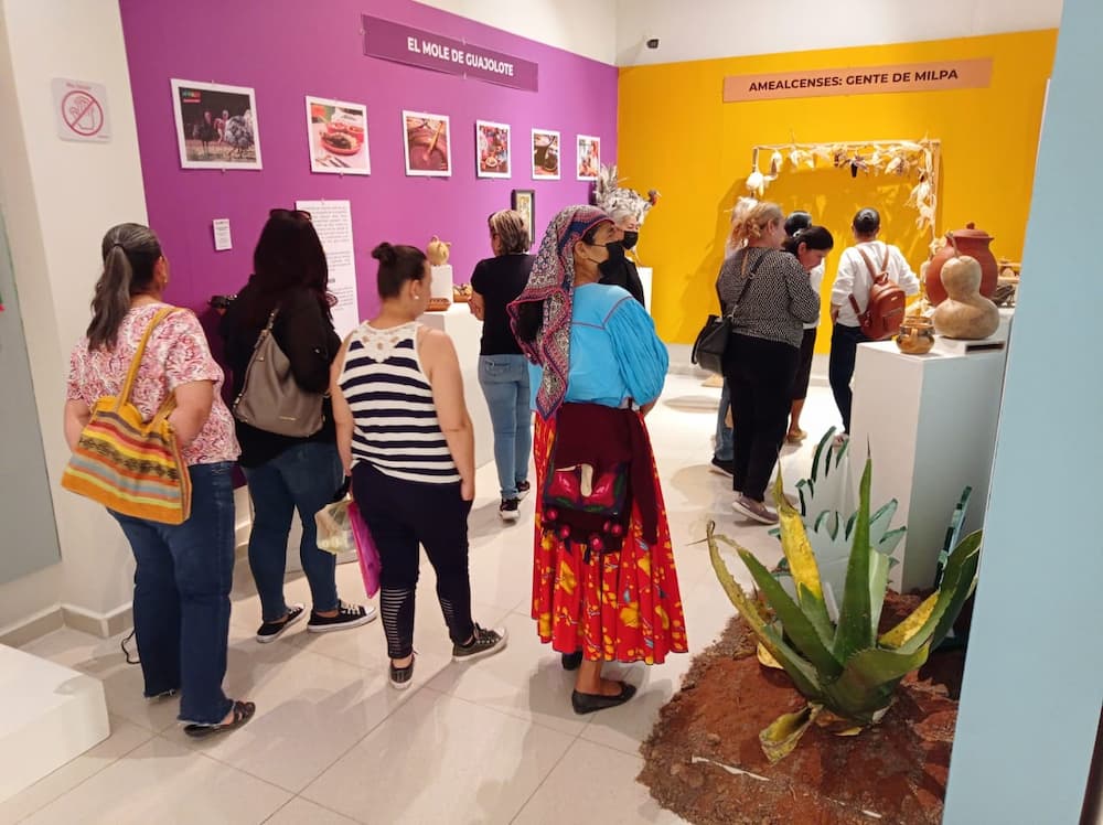 Amealco destaca en el Museo Nacional de Pueblos Mágicos en Calvillo Aguascalientes