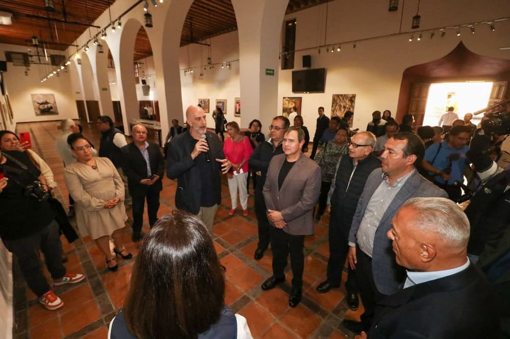 En equipo, SECULT, MAQRO y Gobierno Municipal inauguran exposición Pago en Especie SHCP en San Juan del Río
