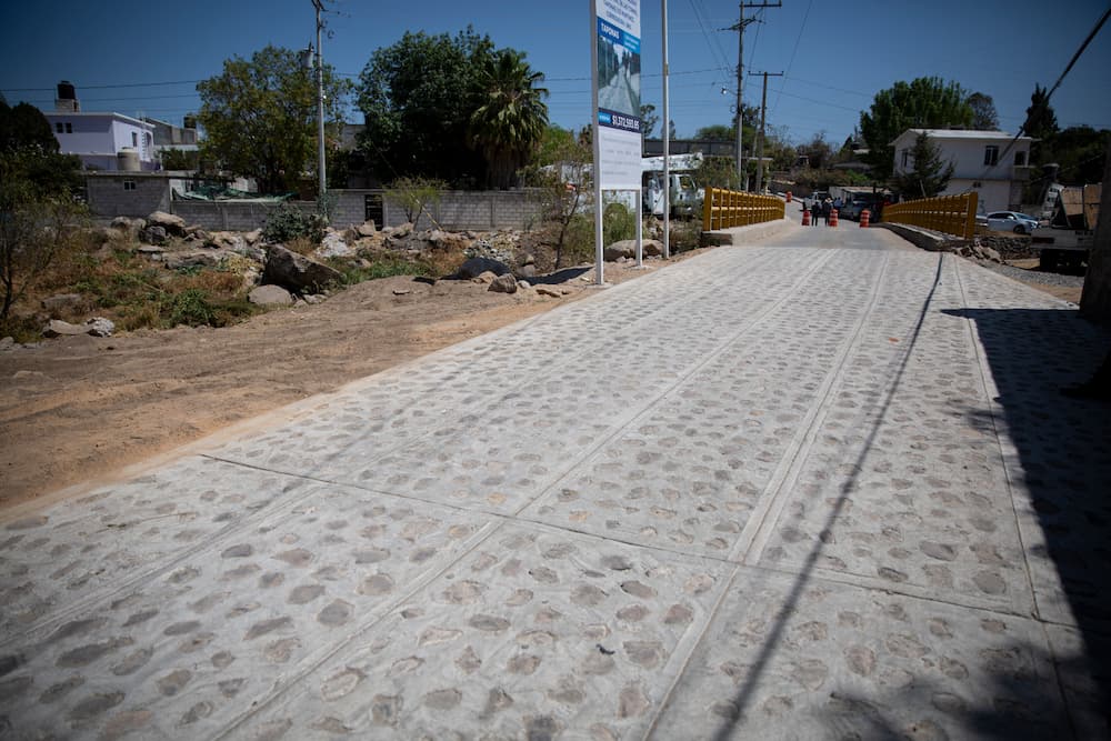 Con 1.3 mdp rehabilitan calle Real de las Torres en Taponas, obra que beneficia a pobladores de Corregidora y Huimilpan
