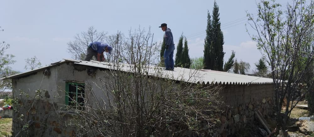 Conteo preliminar de 350 casas afectadas por granizada en 4 localidades de Amealco, podrían ser más