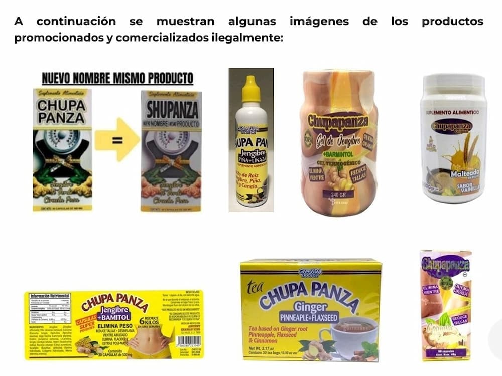 Actualiza COFEPRIS alerta sanitaria sobre los productos “CHUPA PANZA” “SHUPANZA” y “Chupapanza”(1) Actualiza COFEPRIS alerta sanitaria sobre los productos “CHUPA PANZA” “SHUPANZA” y “Chupapanza”