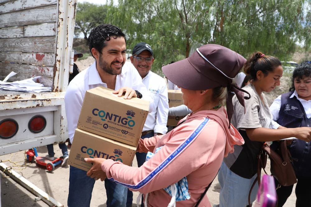 Apoyo alimentario digno y nutritivo para quienes más lo necesitan: Agustín Dorantes