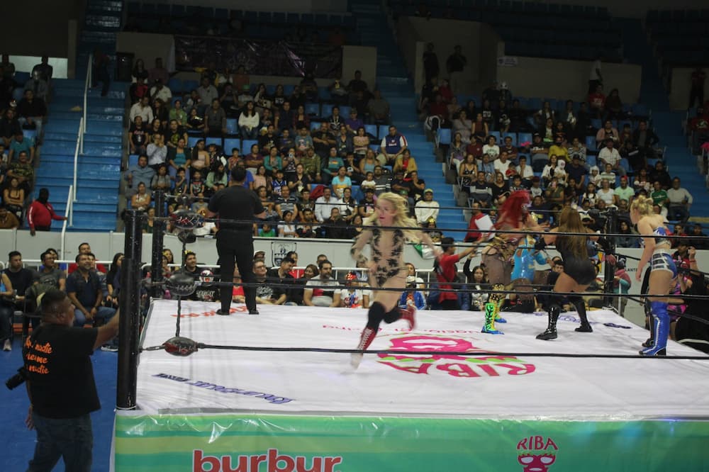 Sanjuanenses disfrutaron de Lucha Libre con grandes exponentes del pancracio mexicano