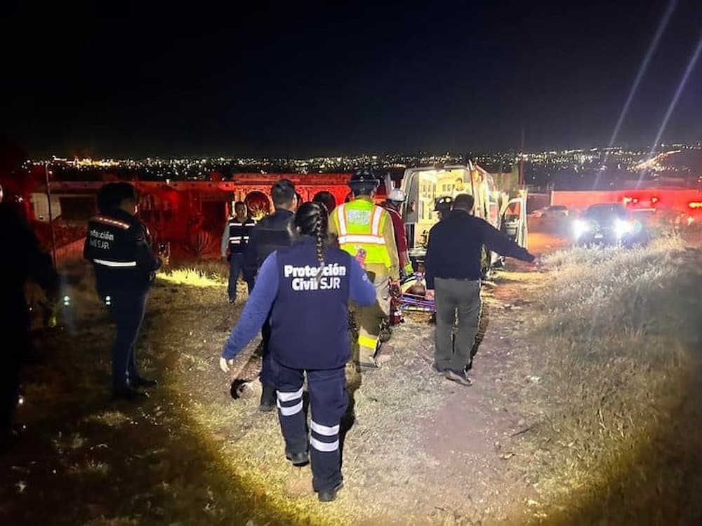 Ciclista se accidenta en el cerro de La Venta, SJR