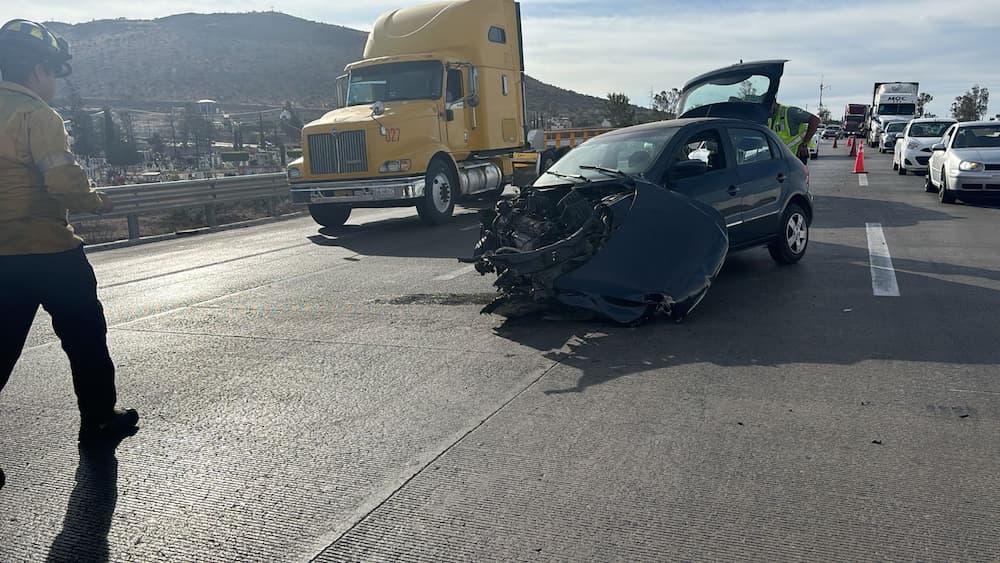 Una lesionada en choque múltiple suscitado en avenida Central, SJR