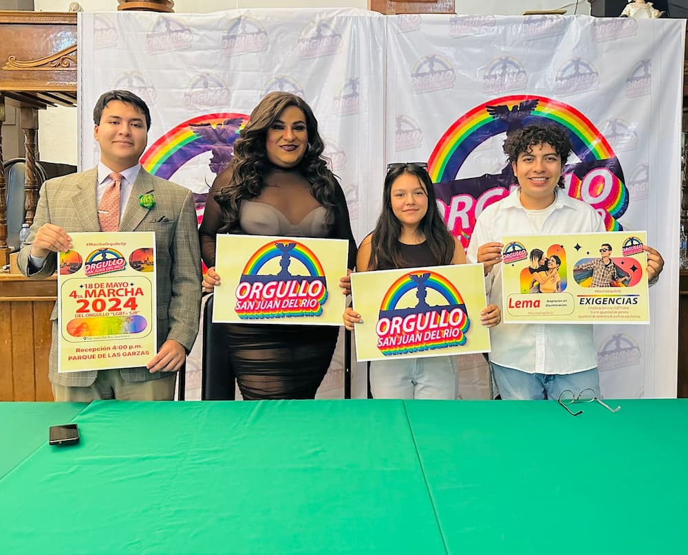 Presentan detalles para la marcha LGBT en SJR Presentan detalles para la marcha LGBT en SJR