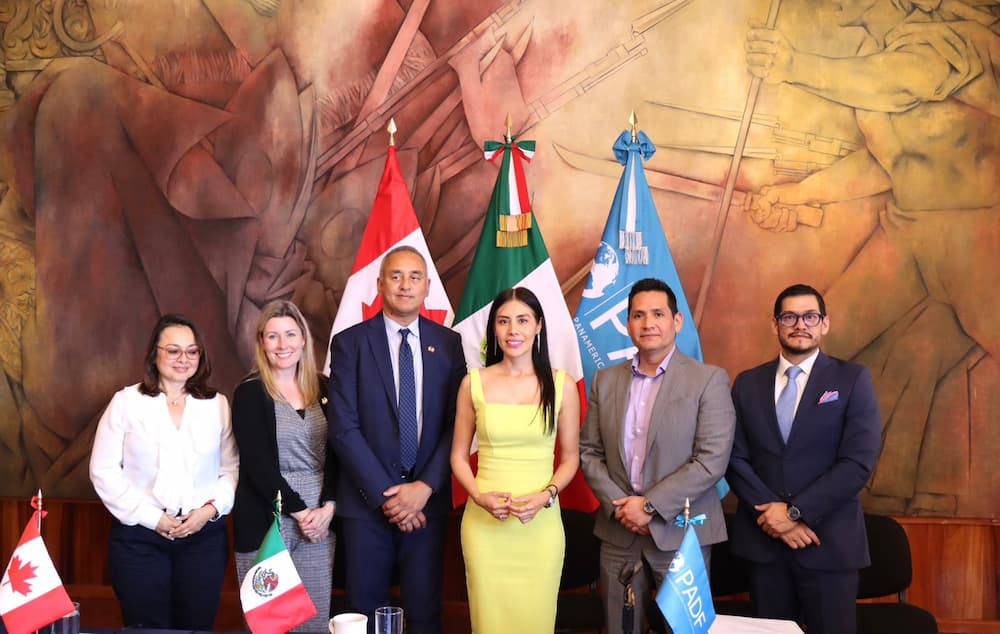 Titular de la ST sostiene encuentro con autoridades laborales de Canadá