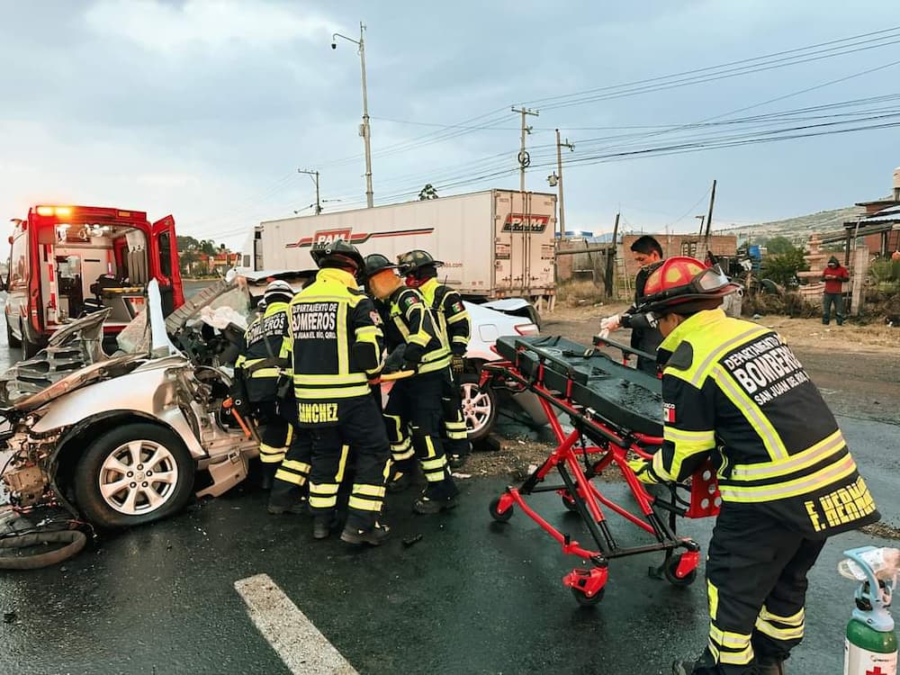 Fatal accidente en autopista México-Querétaro deja un muerto y provoca kilométrico tráfico