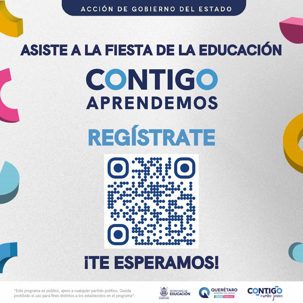 Lanza SEDEQ el evento Contigo Aprendemos