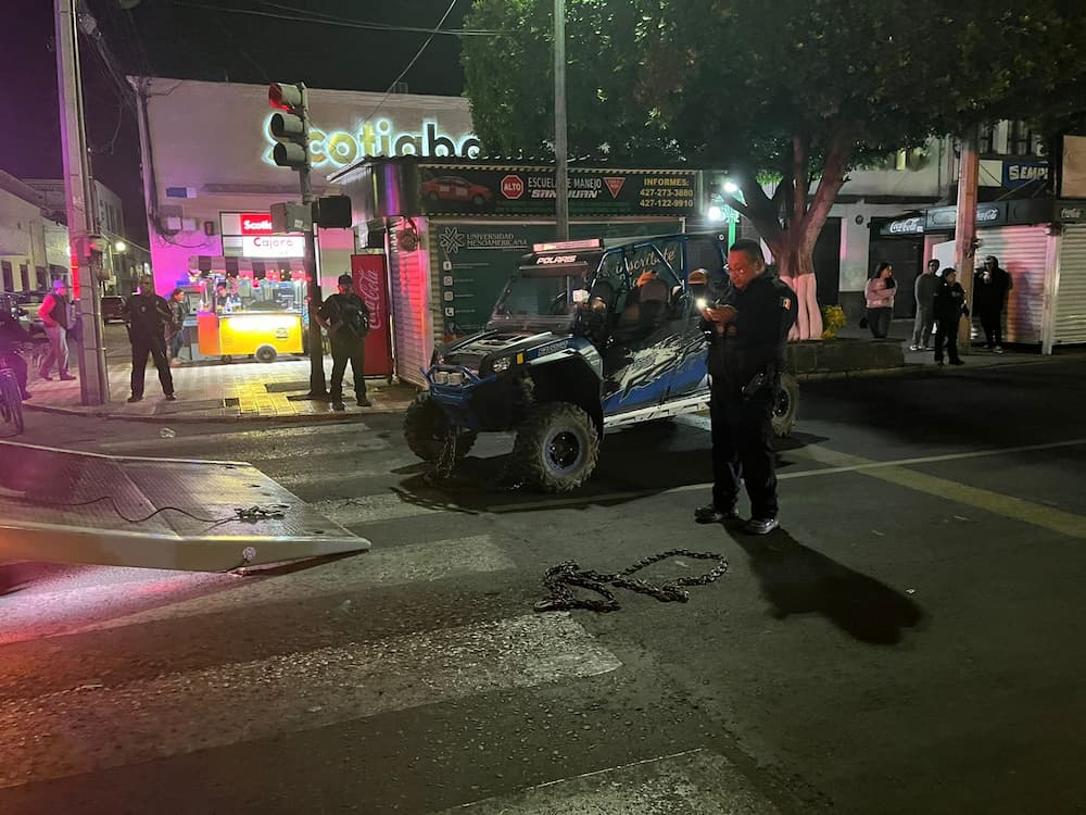 Oficial de Tránsito es atropellada en San Juan del Río; conductor detenido