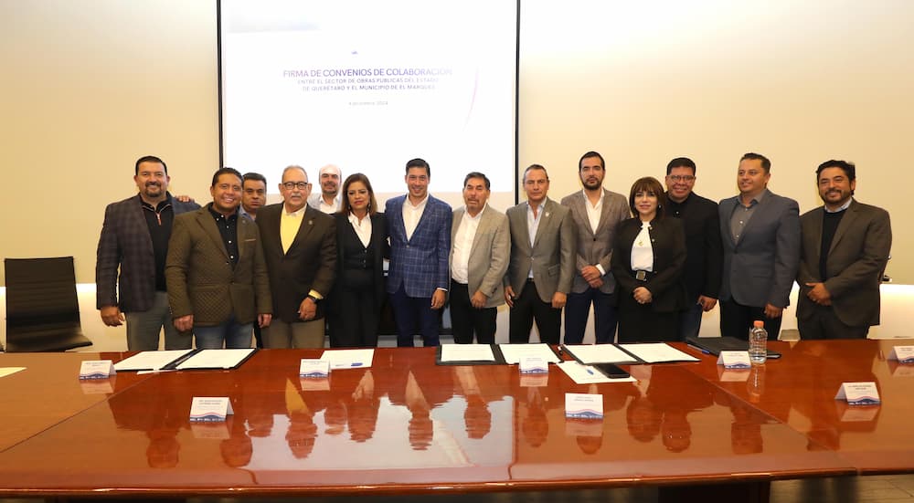Sector de Obras Públicas y municipio de El Marqués acuerdan trabajar en colaboración