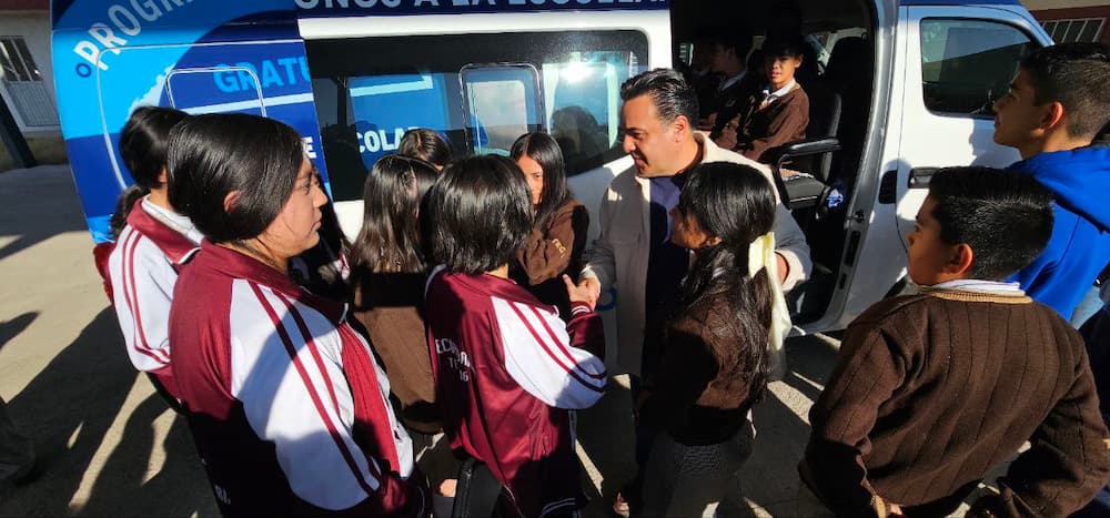 Anuncia SEDESOQ nueva ruta de Transporte Escolar en la capital