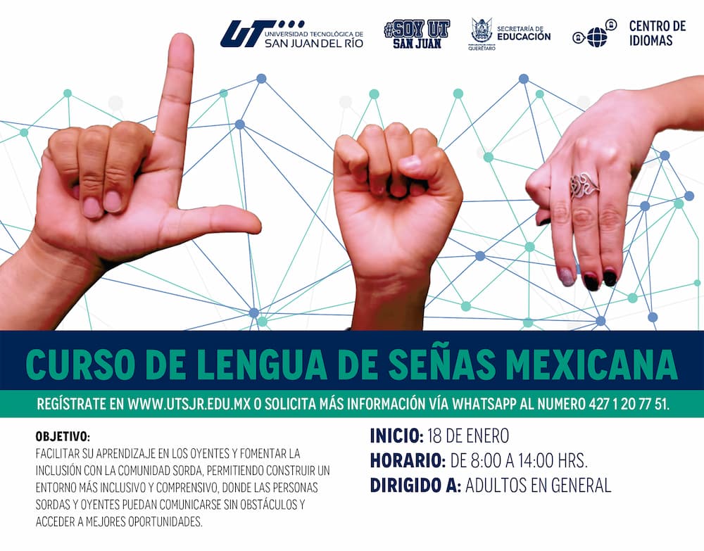 Enseñarán Lengua de Señas Mexicana en la UT San Juan