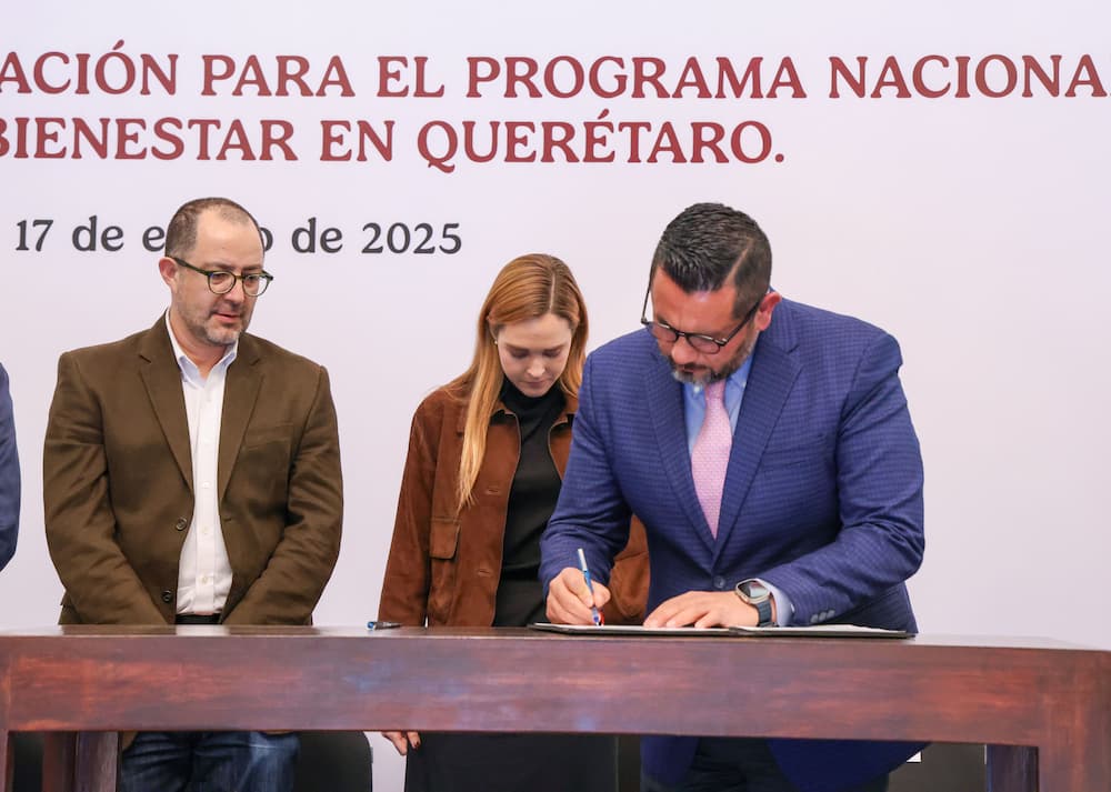 Querétaro firma Convenio de Colaboración para implementar el Programa Nacional de Vivienda para el Bienestar