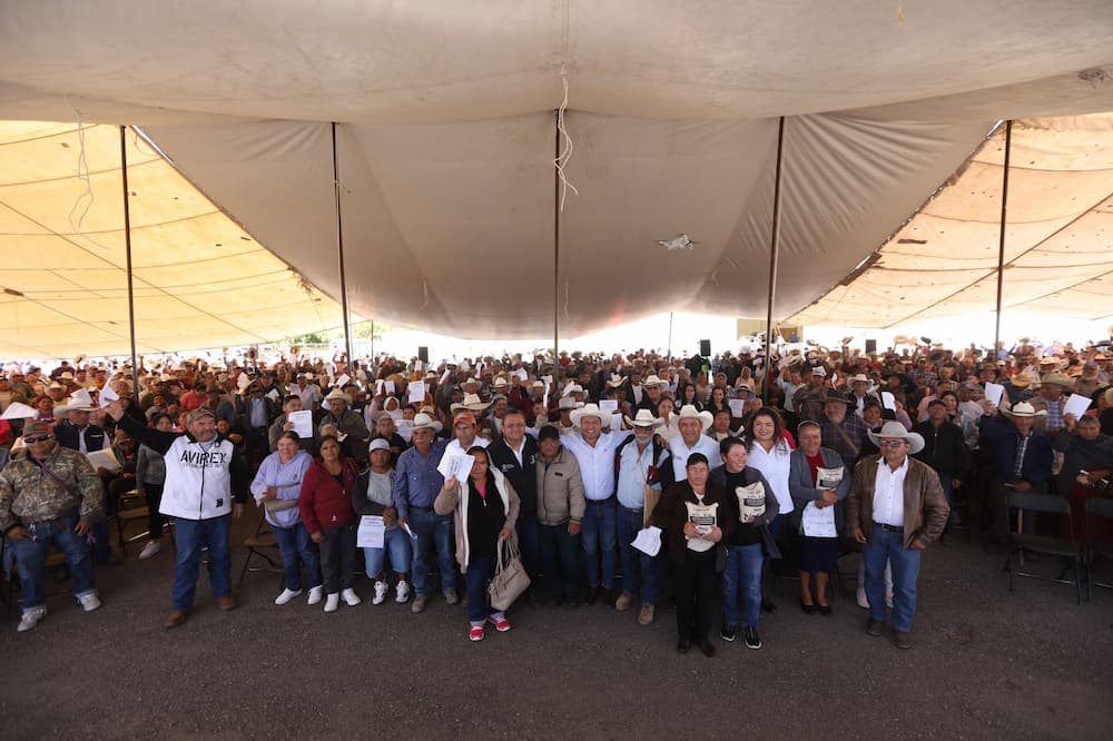 Entrega SEDEA maíz para consumo humano en Huimilpan