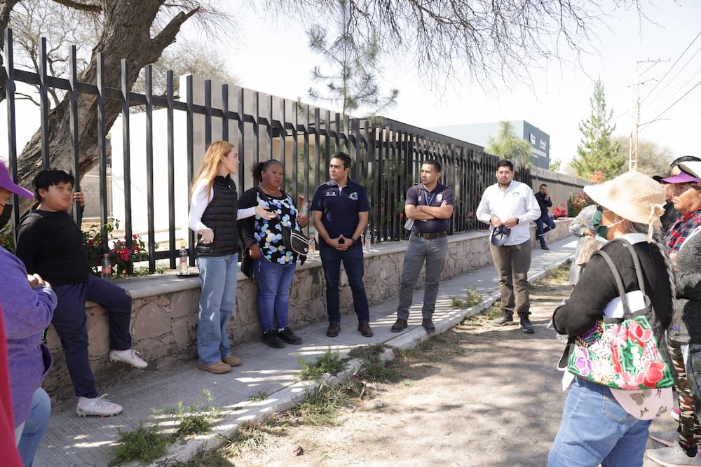 Atienden dependencias estatales petición ciudadana en Cerrito Colorado