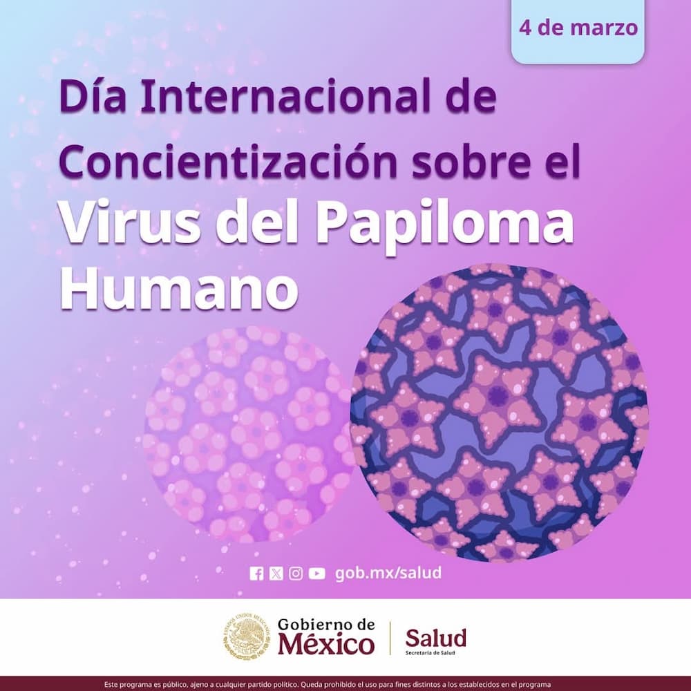 Se une SESA a la conmemoración del Día Internacional de Concienciación sobre el Virus de Papiloma Humano