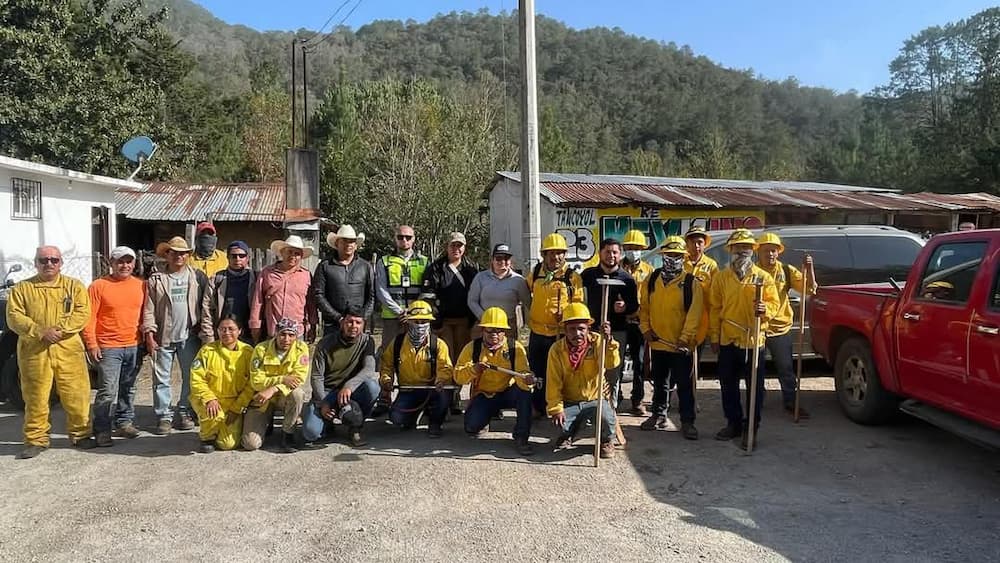 Controlan incendio forestal en Madroño, Landa de Matamoros