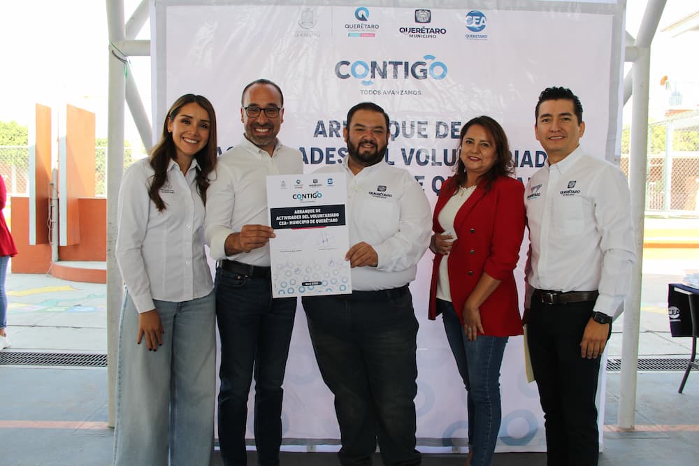 Arrancan actividades conjuntas CEA y Voluntariado del Municipio de Querétaro