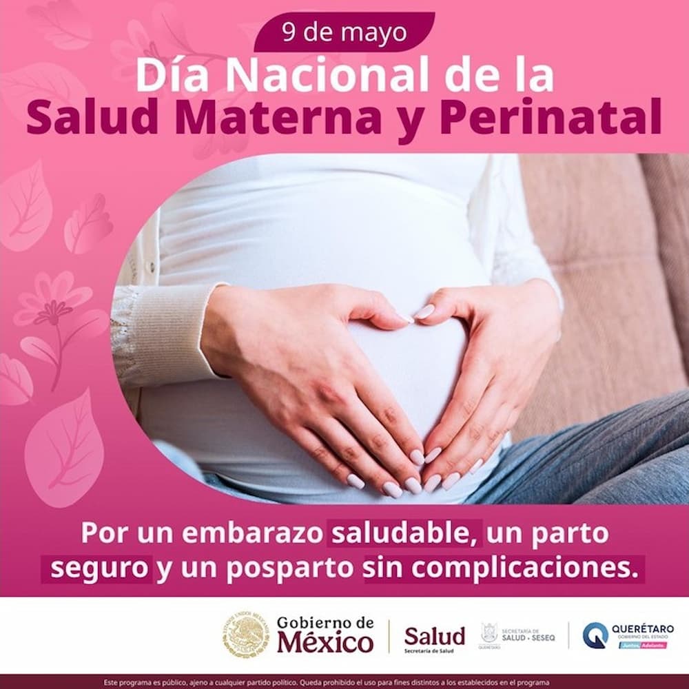 Se une SESA a la conmemoración del Día Nacional de la Salud Materna y Perinatal