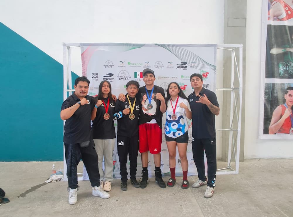 Logran medallas queretanos en Festival Olímpico de Boxeo 2025
