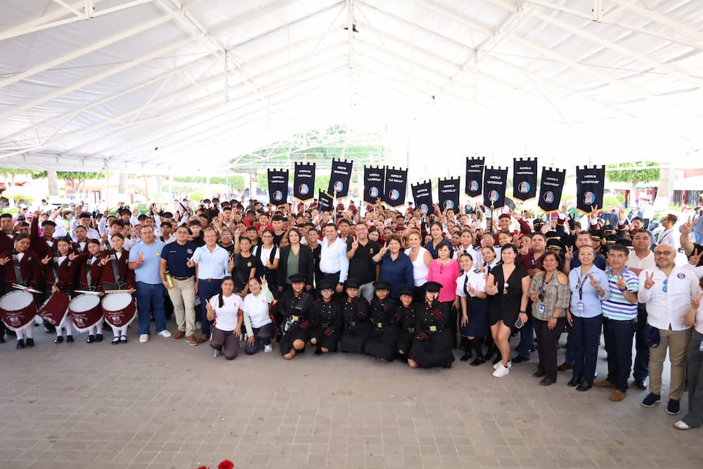 Inicia Concurso de Bandas de Guerra y Escoltas de Bandera Nacional COBAQ 2025