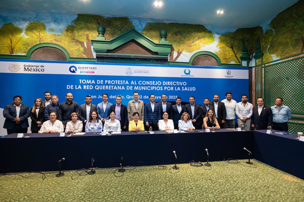 Querétaro fortalece su política de salud pública con Red de Municipios