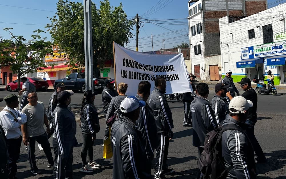 Marchan en San Juan del Río por el Día del Trabajo 1 Marchan en San Juan del Río por el Día del Trabajo